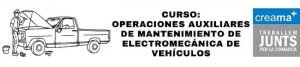 Certificado de profesionalidad de operaciones auxiliares de mantenimiento en electromecánica de vehículos.