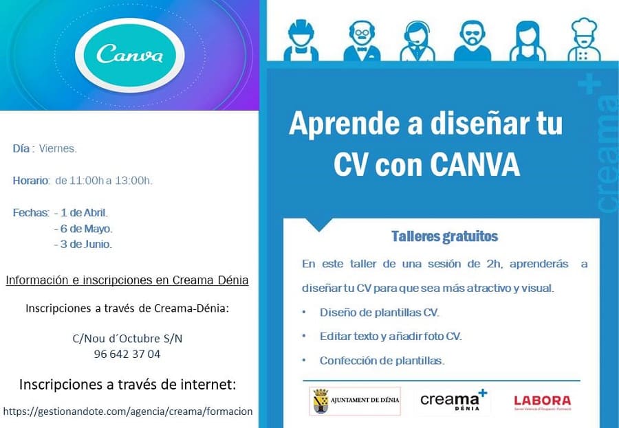 Aprende a diseñar tu CV con CANVA