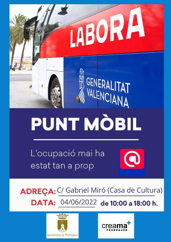 Cartell-Bus-LABORA-Pedreguer